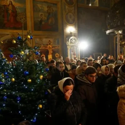 Ukraine Celebrates First Christmas on 25 December